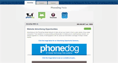Desktop Screenshot of phonedogmedia.com